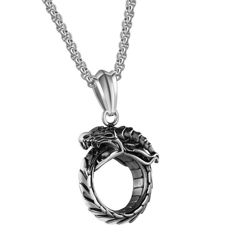 Ouroboros Snake & Dragon Necklaces - greenwitchcreations