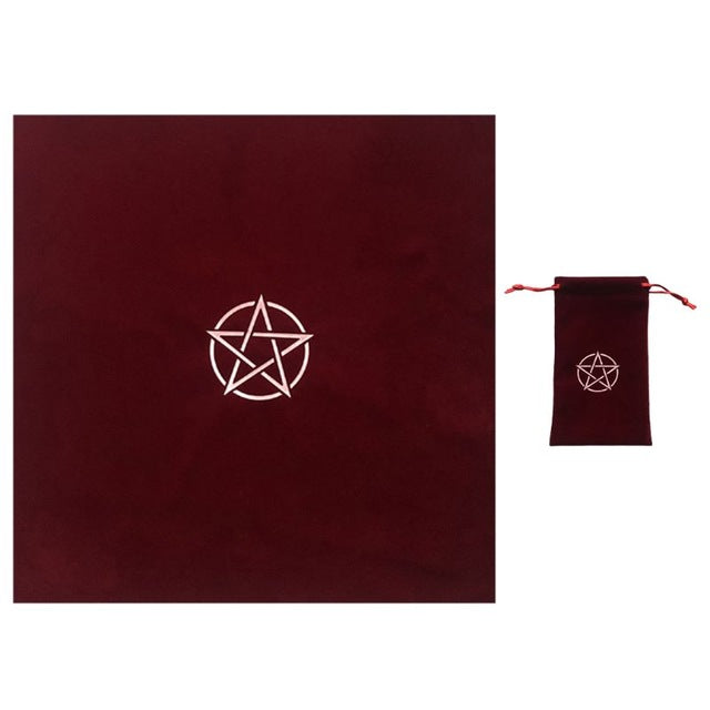 Pentacle Tarot Cloths and Bags - greenwitchcreations