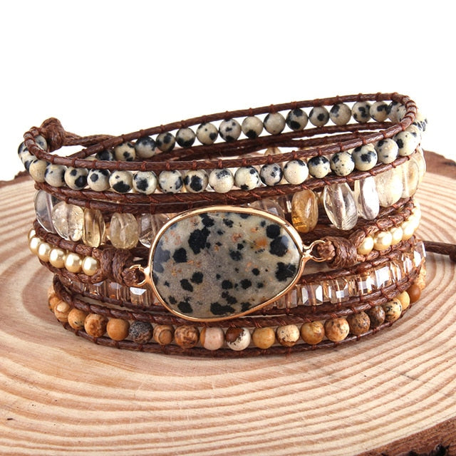 Handmade Stone & Charm Bracelets - greenwitchcreations