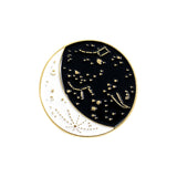 Moon & Space Pins - greenwitchcreations