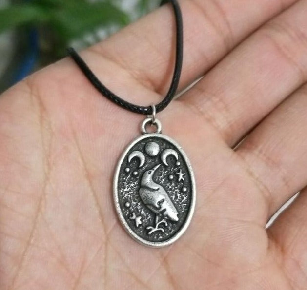 Raven Moon Necklaces - greenwitchcreations