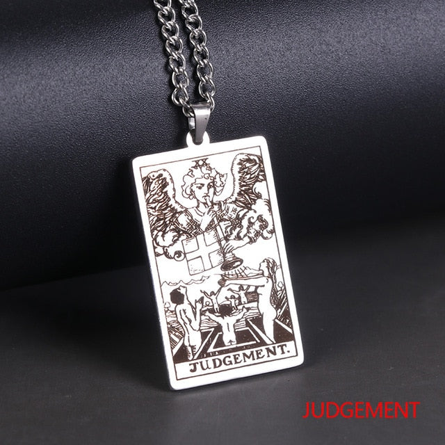 Tarot Card Necklaces - greenwitchcreations