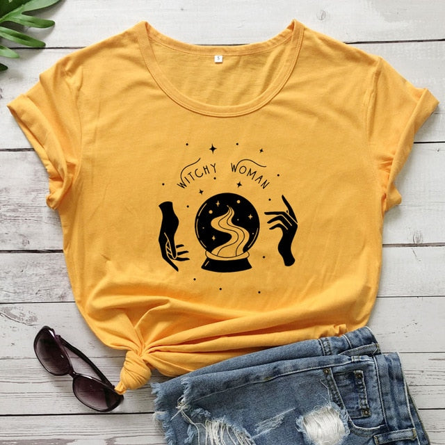 Witchy Woman Tee | Wiccan Clothing - greenwitchcreations