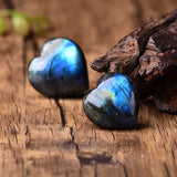 Labradorite Hearts | Crystals & Stones - greenwitchcreations