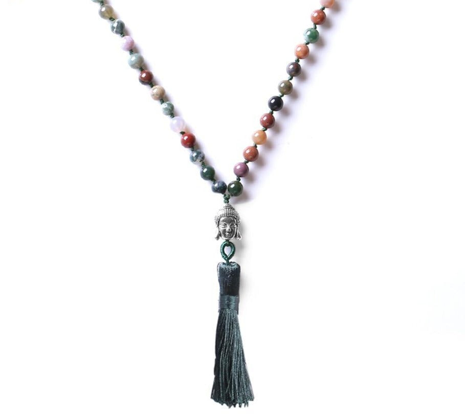 Buddha Mala Prayer Necklaces - greenwitchcreations