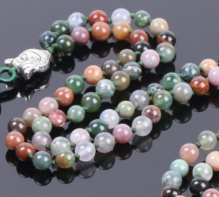 Buddha Mala Prayer Necklaces - greenwitchcreations