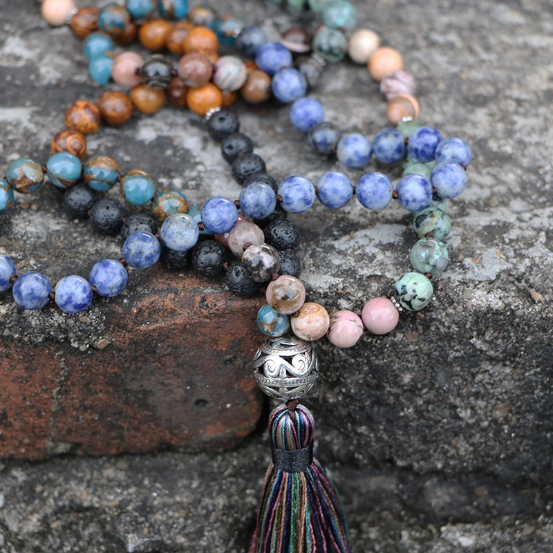 Mala Bead Necklace