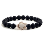 Turtle Lava Rock Bracelets - greenwitchcreations
