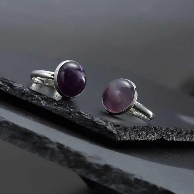Resizable Stone Rings - greenwitchcreations