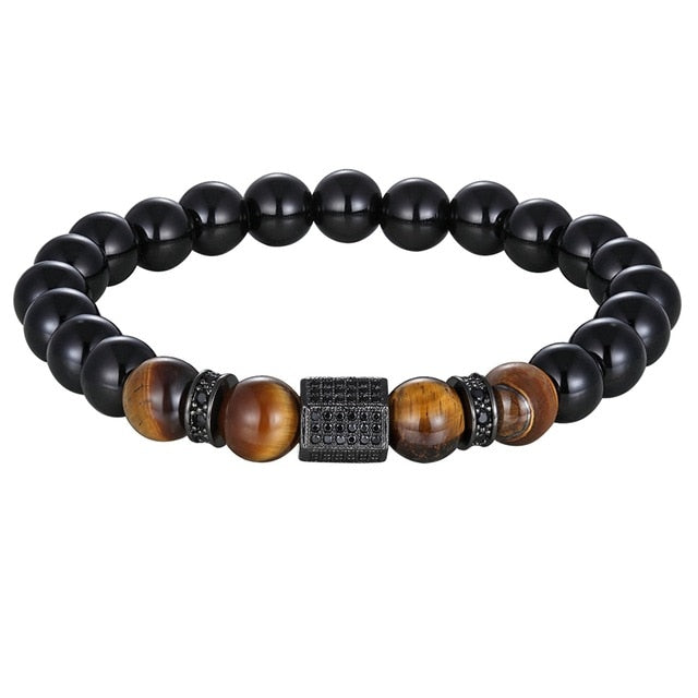 Buy Onyx and Tigers Eye Bracelets