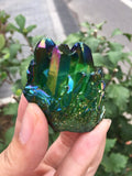 Flame Aura Quartz Crystals - greenwitchcreations