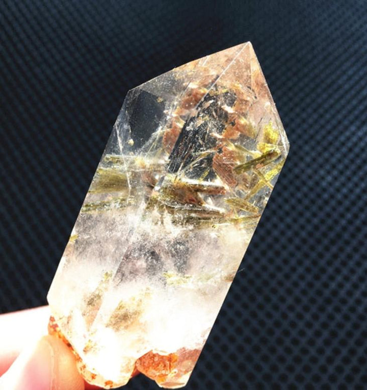 Green Phantom Quartz Crystal