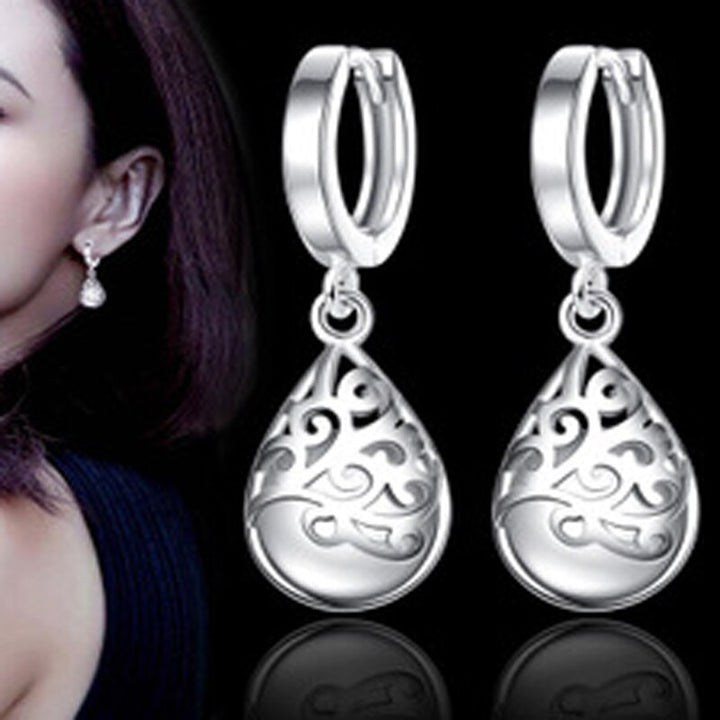 Women's 925 Silver Crystal Drop Earrings - greenwitchcreations