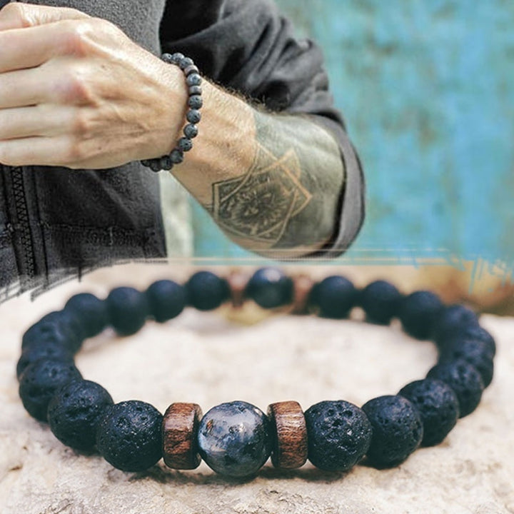 Men's Stone Bracelets - greenwitchcreations