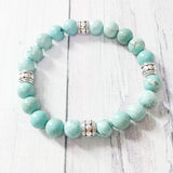 Turquoise Stone Bracelet - greenwitchcreations