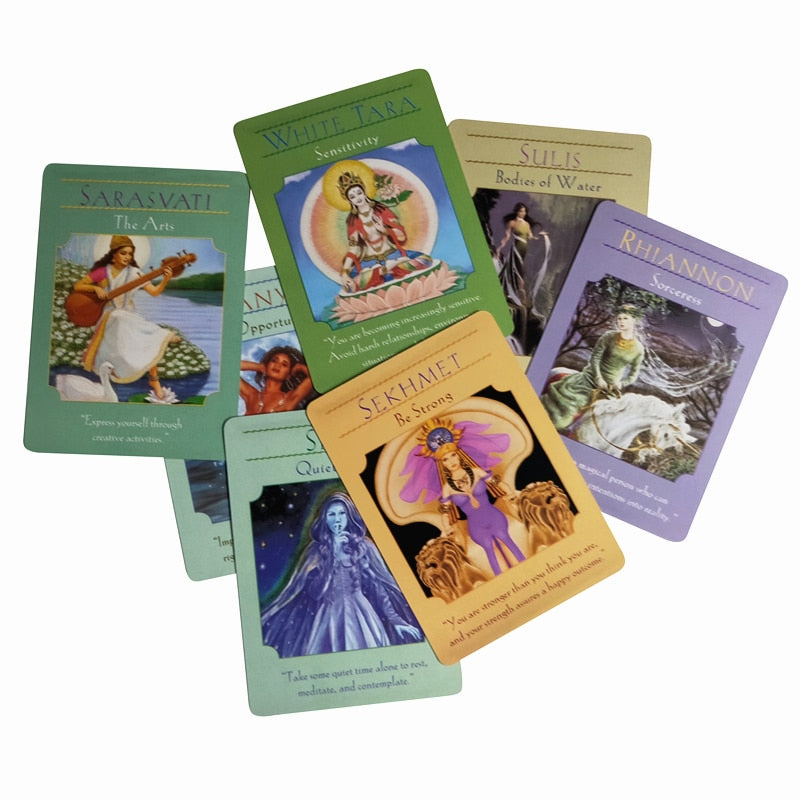 Goddess Rituals Oracle Cards Goddess Guidance Oracle Cards – Green Witch Creations