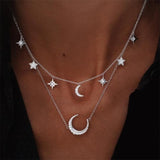 Star & Moon Necklaces - greenwitchcreations