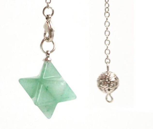 Merkaba Crystal Pendulums - greenwitchcreations