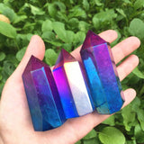 Rainbow Wand Crystals - greenwitchcreations